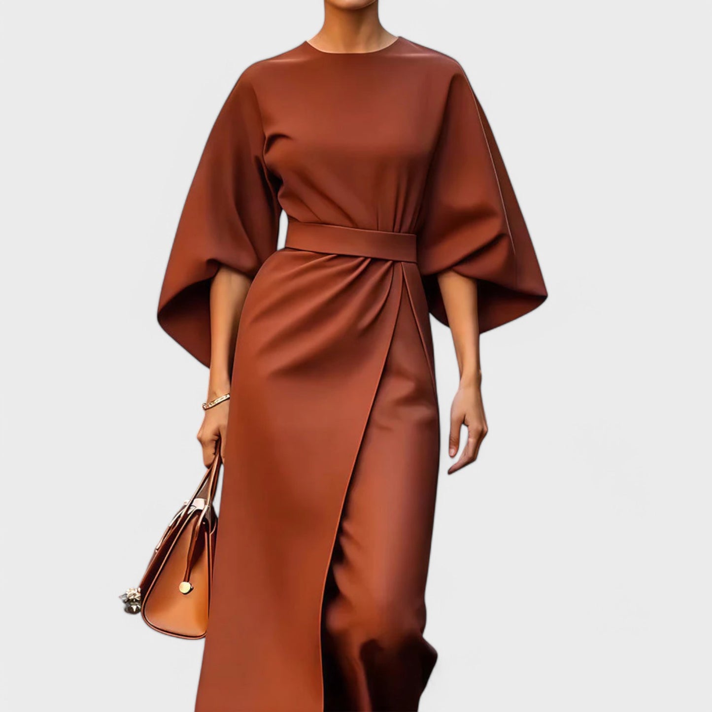 Christina - Elegante Lanterneærmer Kjole