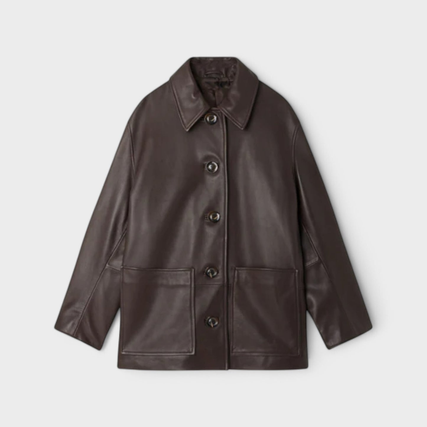 Freja - Statement-Frakke I Ruskind