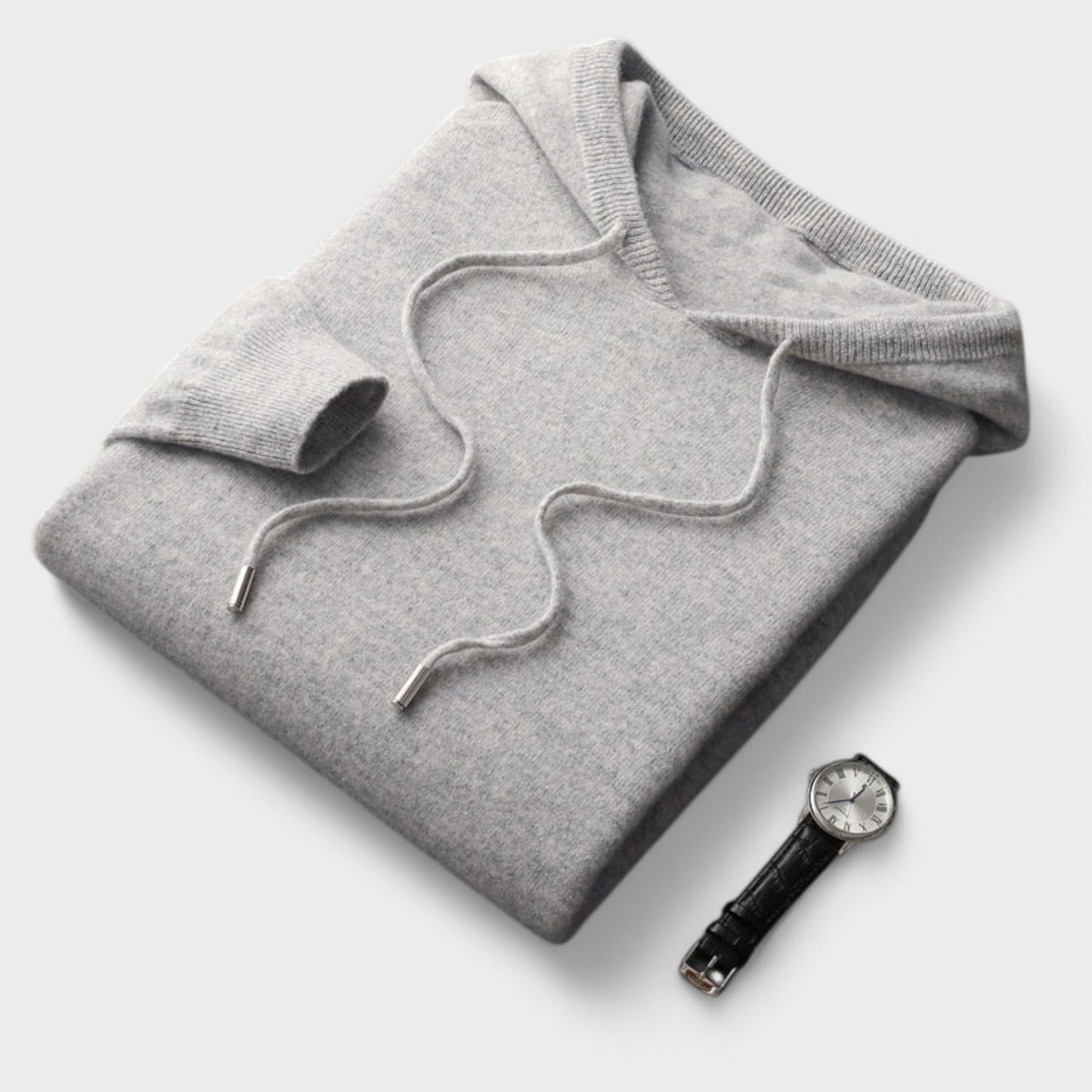 Felix - Finstrikket Hættetrøje Til Mænd