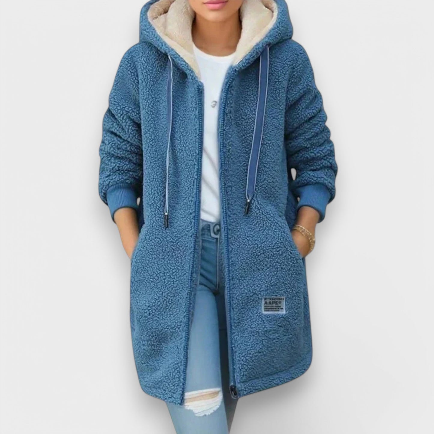 Katherine - Blød Fleece Cardigan