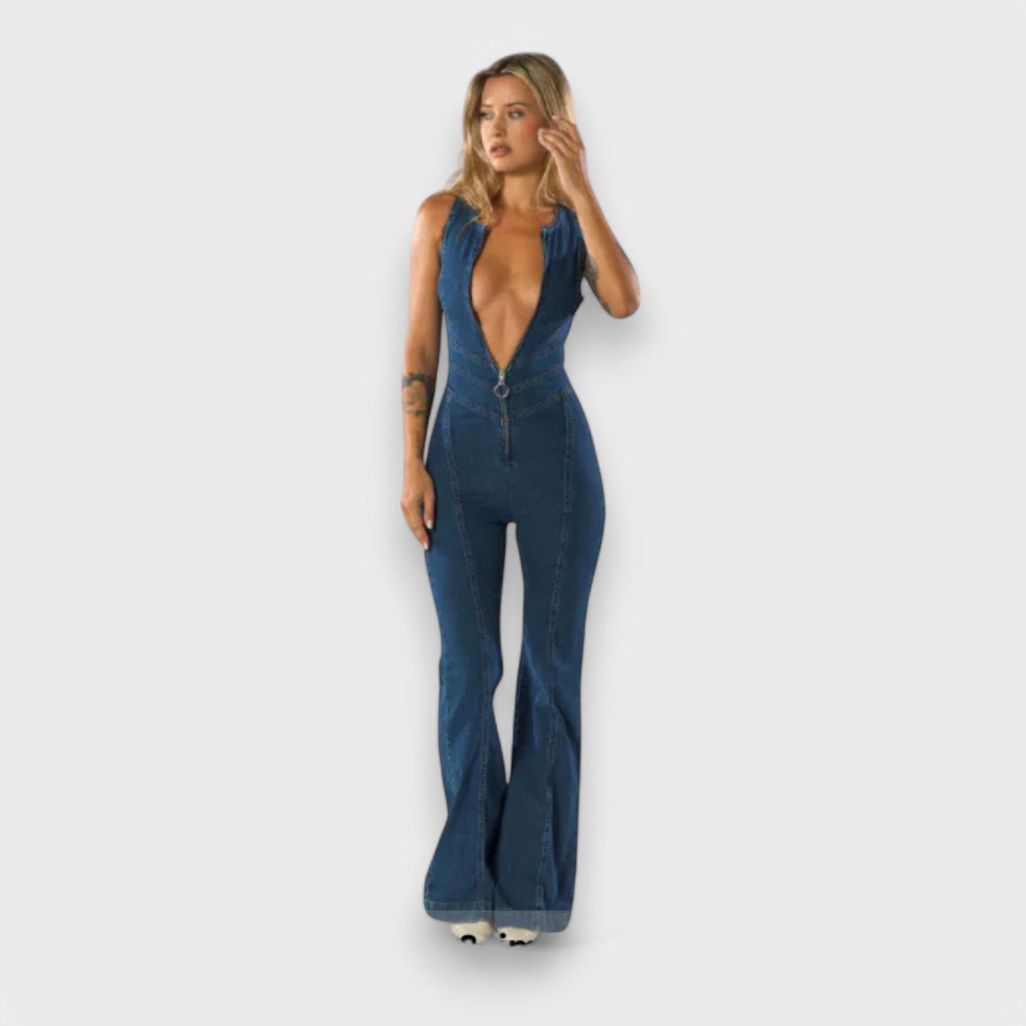 Sigrid - Denim Jumpsuit