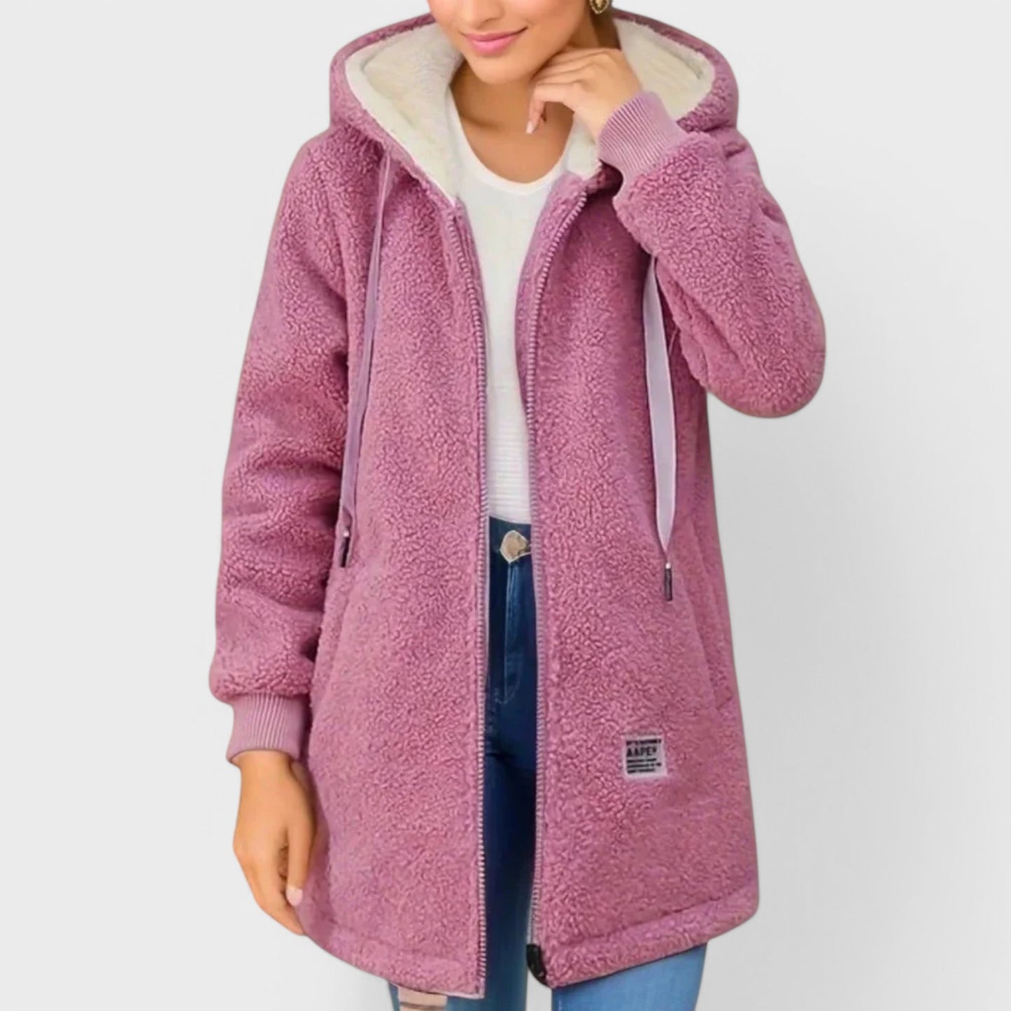 Katherine - Blød Fleece Cardigan