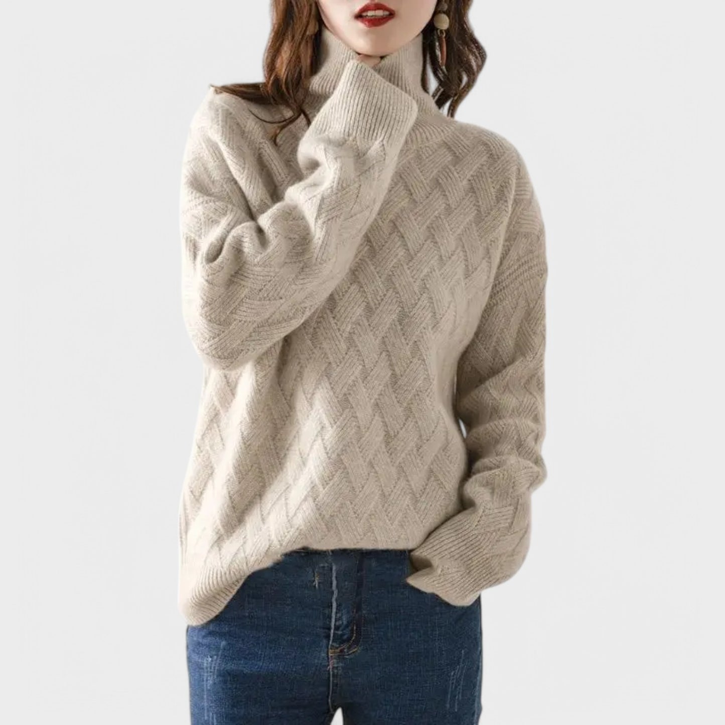 Penny - Sweater Med Høj Hals