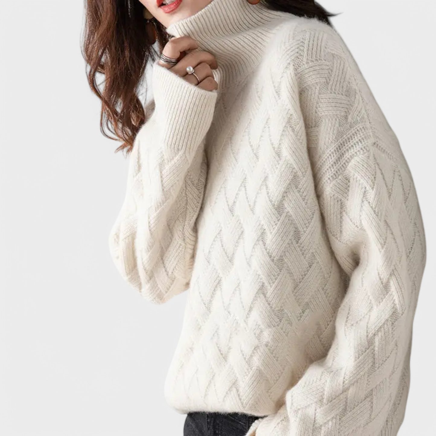 Penny - Sweater Med Høj Hals