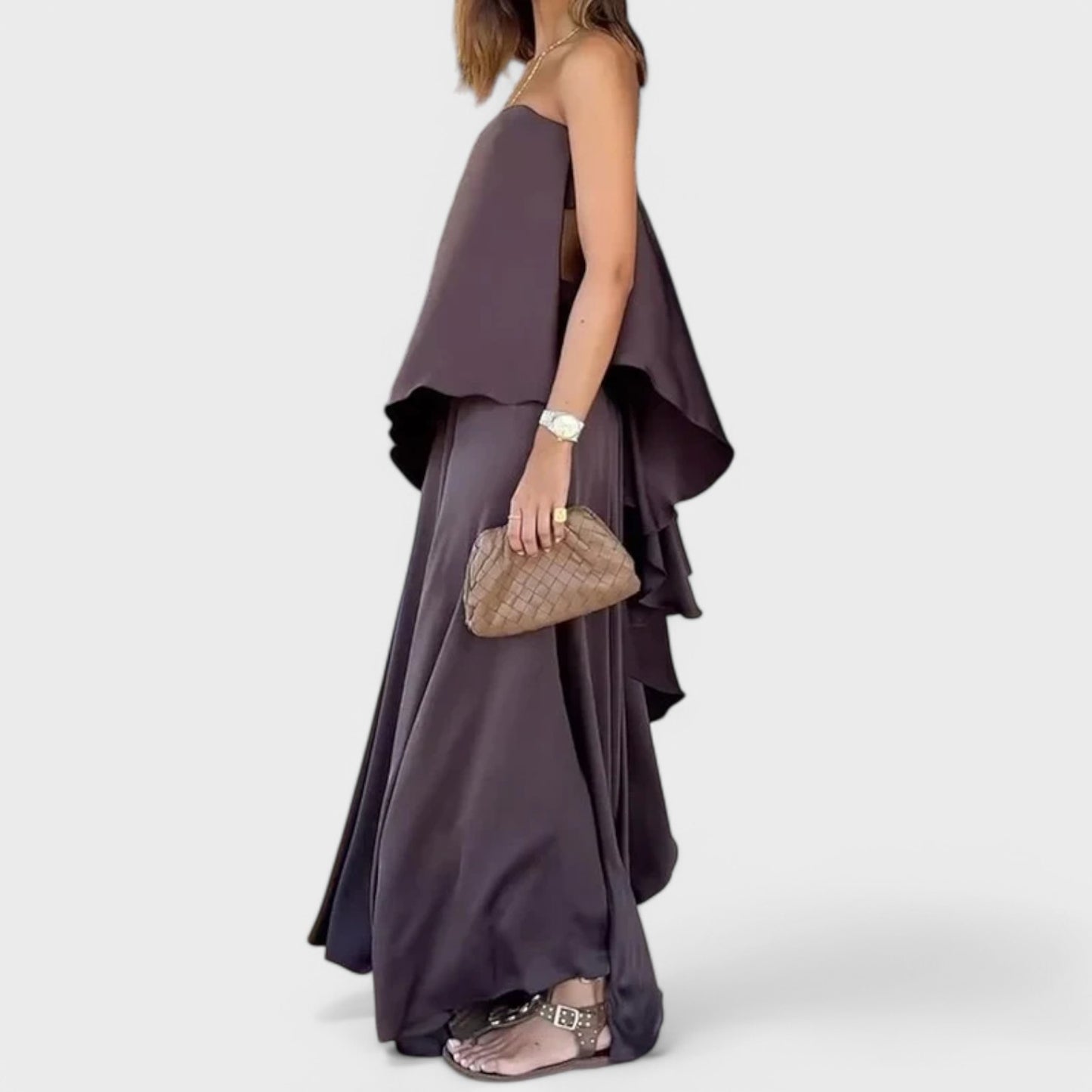 Diana - Lagdelt Nederdelssæt