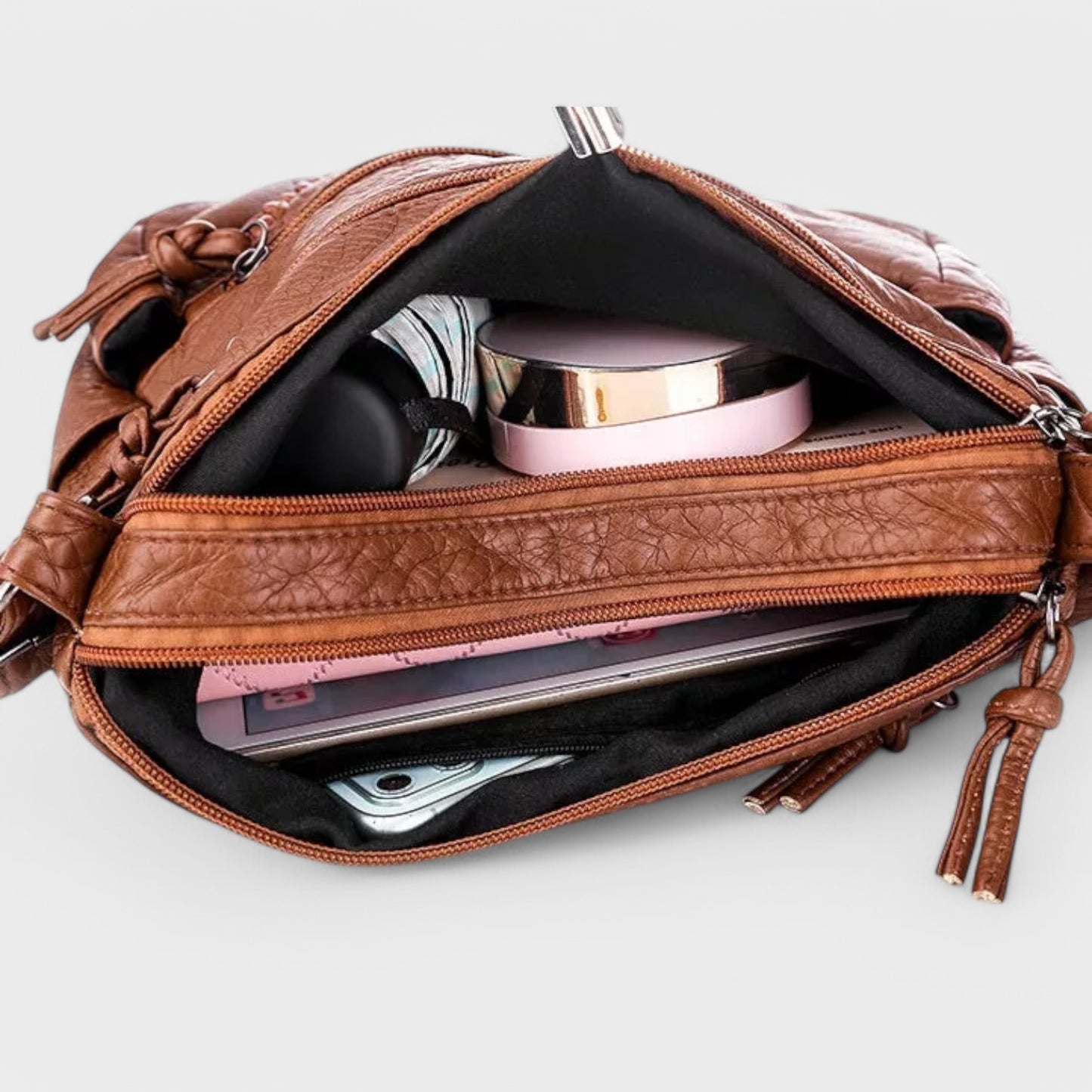 Leia - Taske i Blødt Vegansk Læder