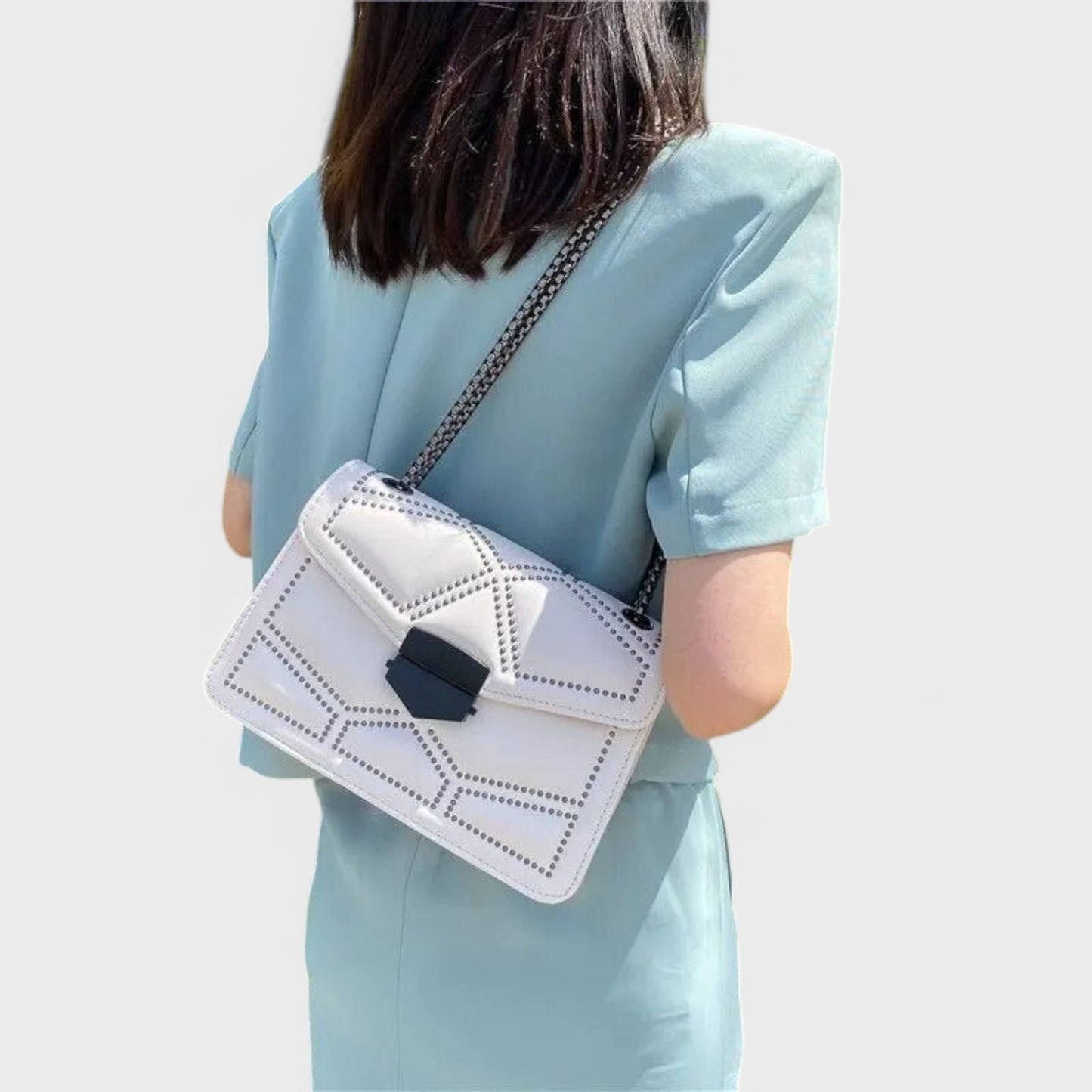 Penille - Quilted Chain Shoulder Bag