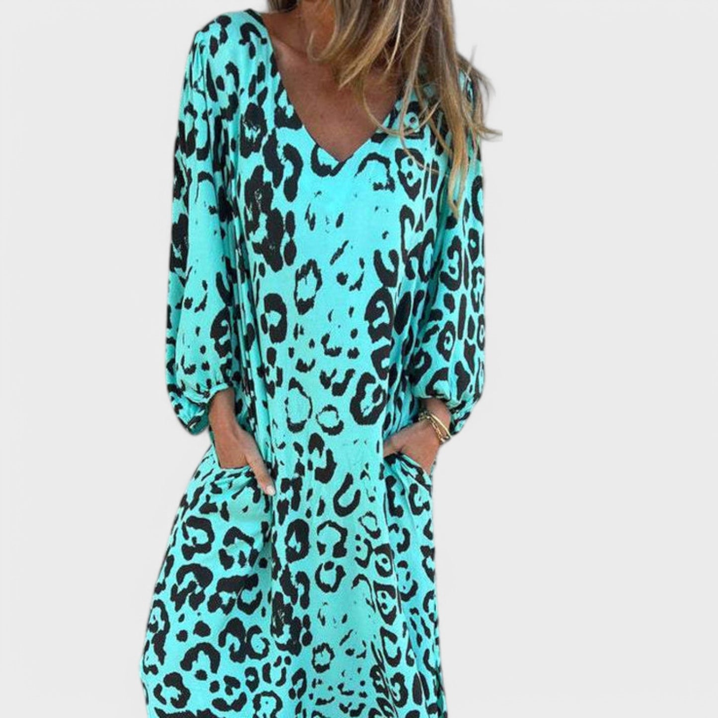 Carla - Printet Sommerkjole