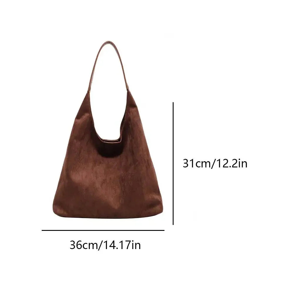 Tine - Suede Tote Bag