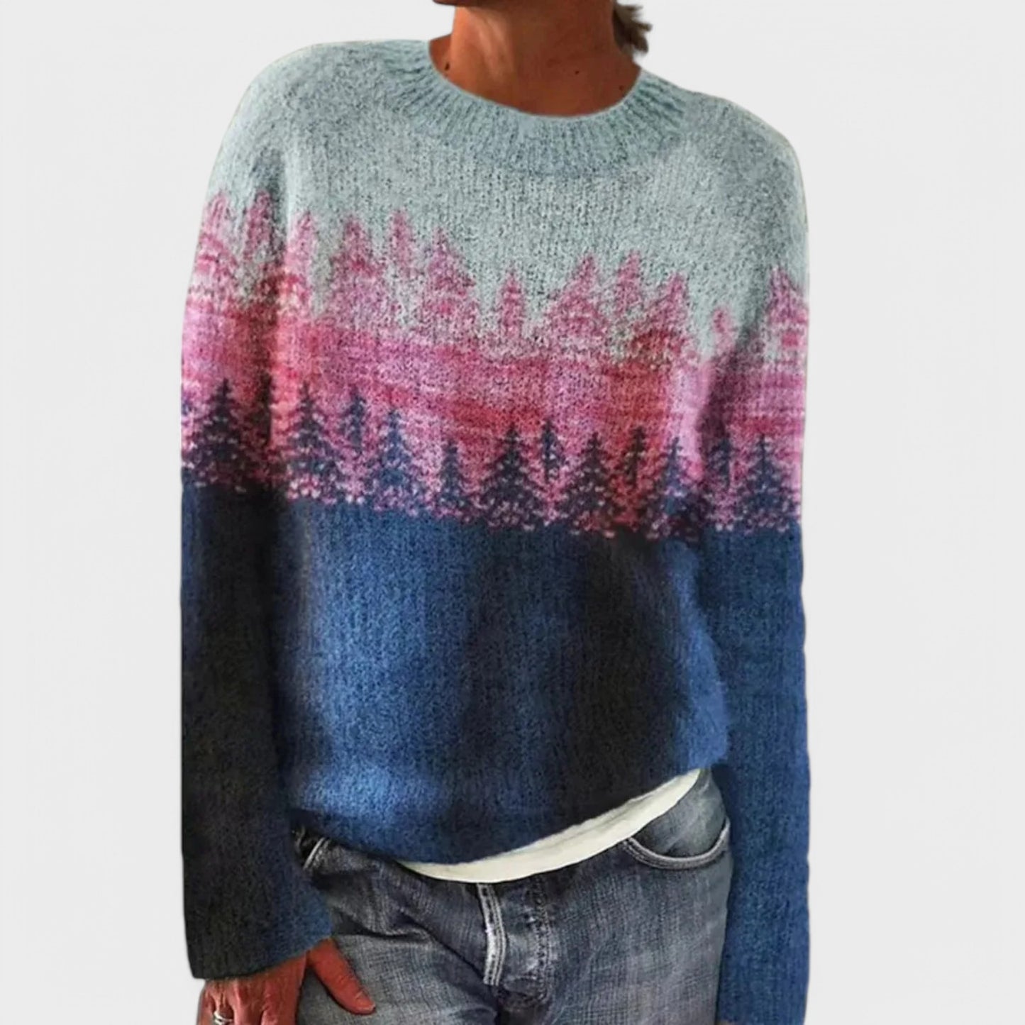 Thyra - Retro Efterår Sweater