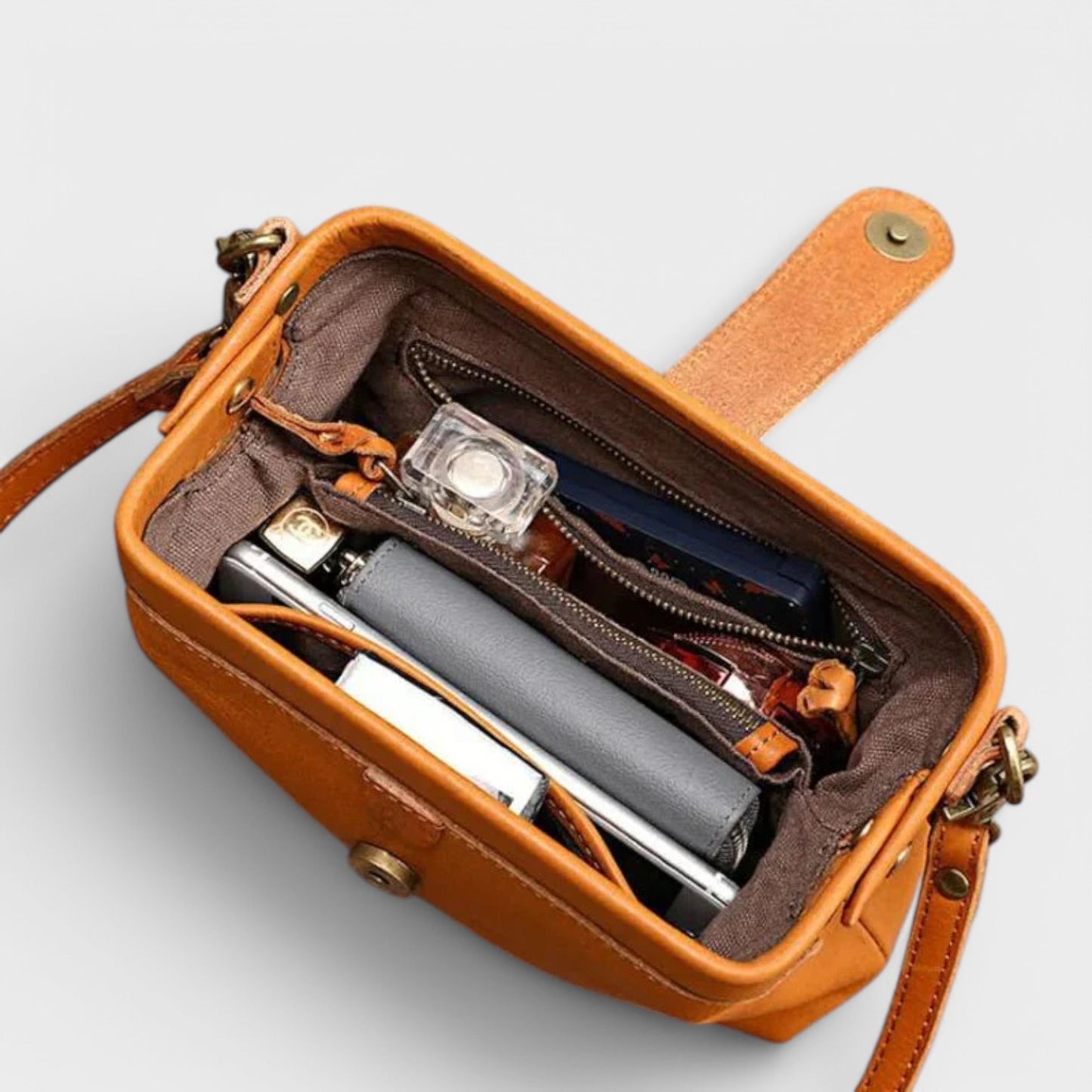 Valborg - Vintage Læderpung