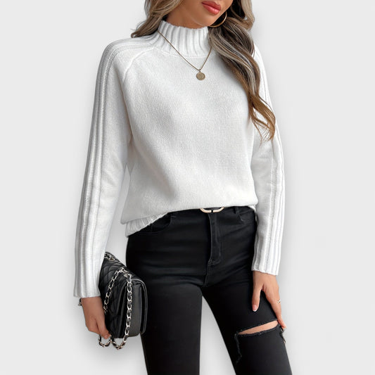 Hannah - Elegancki Strikket Sweater