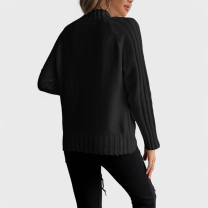 Hannah - Elegancki Strikket Sweater