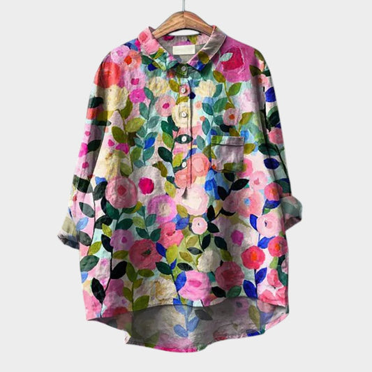 Lovisa - Skjorte med Blomsterprint