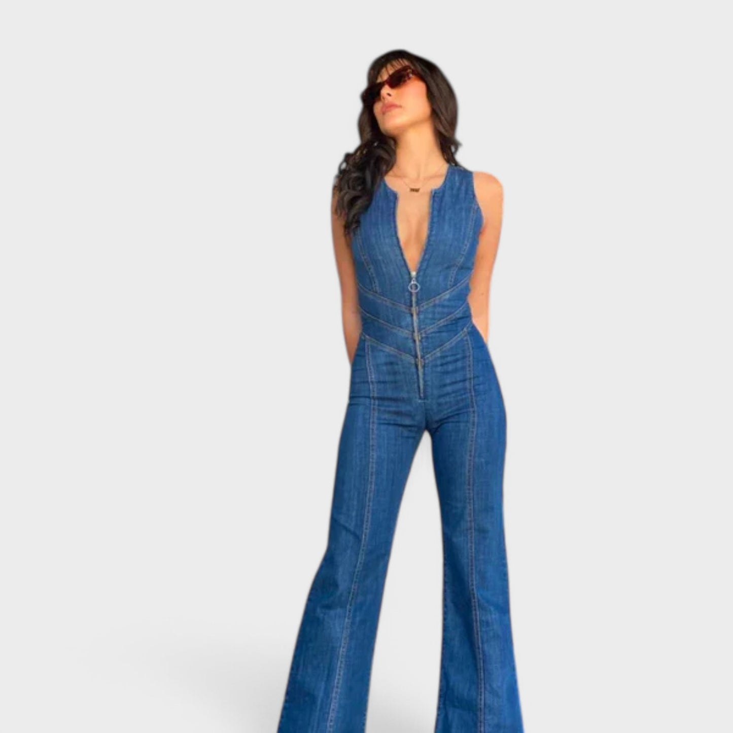 Sigrid - Denim Jumpsuit