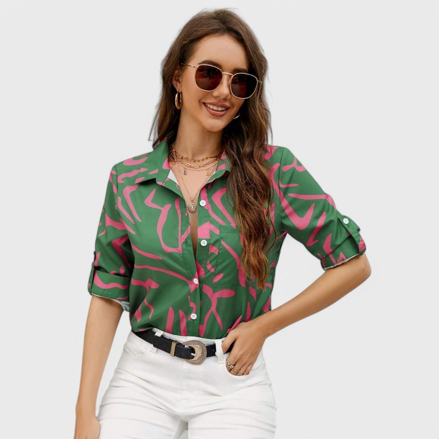 Amelia - Elegant Sommerbluse