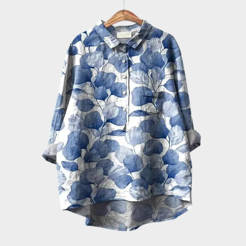 Madieke - Skjorte med Vintage-blomsterprint