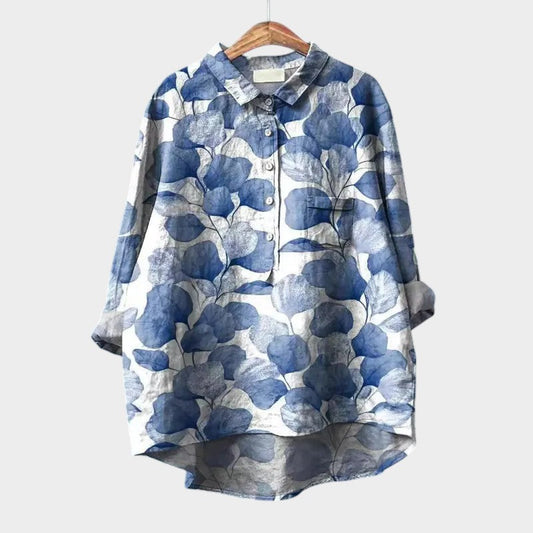 Madieke - Skjorte med Vintage-blomsterprint