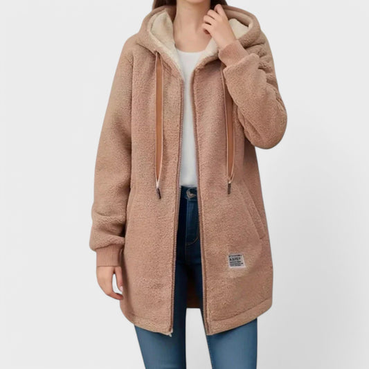 Katherine - Blød Fleece Cardigan