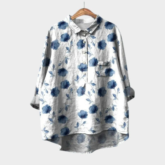Madieke - Skjorte med Vintage-blomsterprint