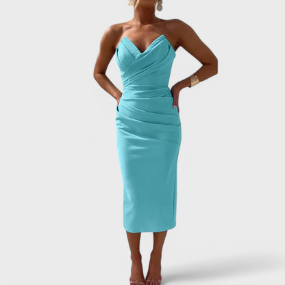 Mille - Elegant Stropløs Kjole