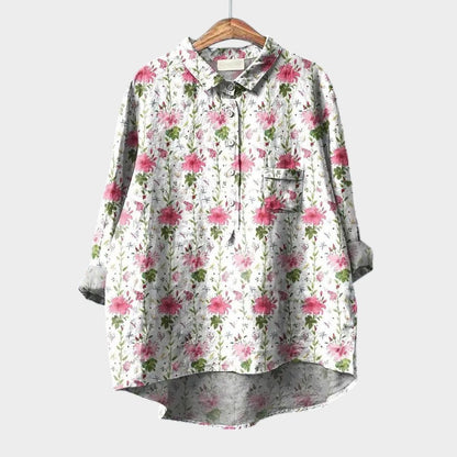 Madieke - Skjorte med Vintage-blomsterprint