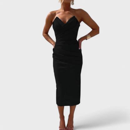 Mille - Elegant Stropløs Kjole