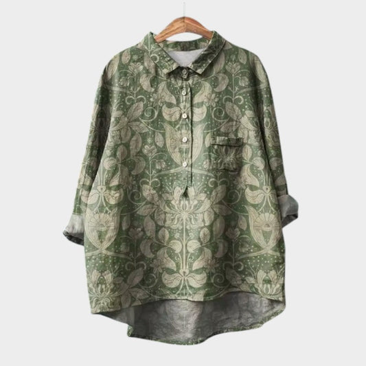 Madieke - Skjorte med Vintage-blomsterprint