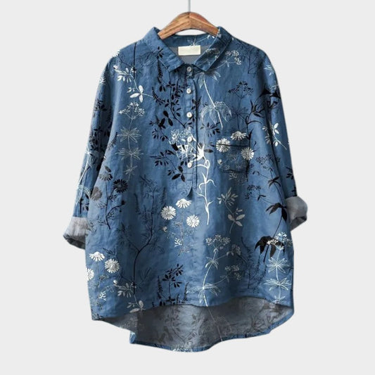 Lovisa - Skjorte med Blomsterprint