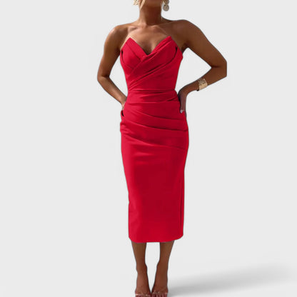 Mille - Elegant Stropløs Kjole