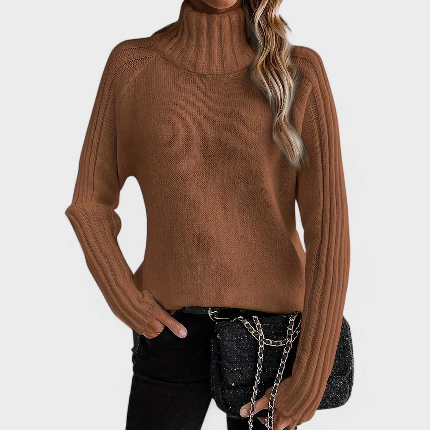 Hannah - Elegancki Strikket Sweater