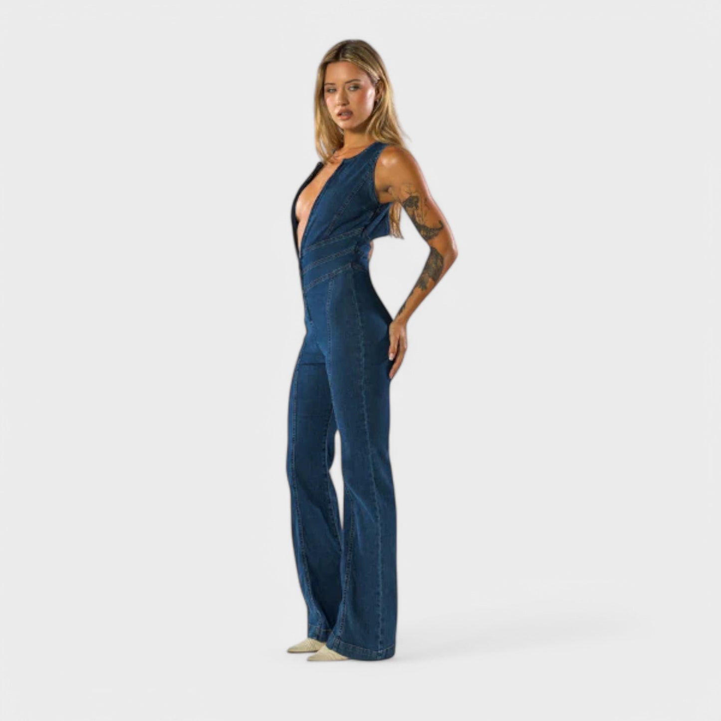 Sigrid - Denim Jumpsuit