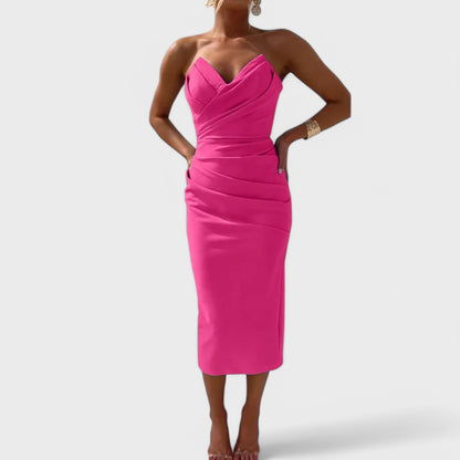 Mille - Elegant Stropløs Kjole