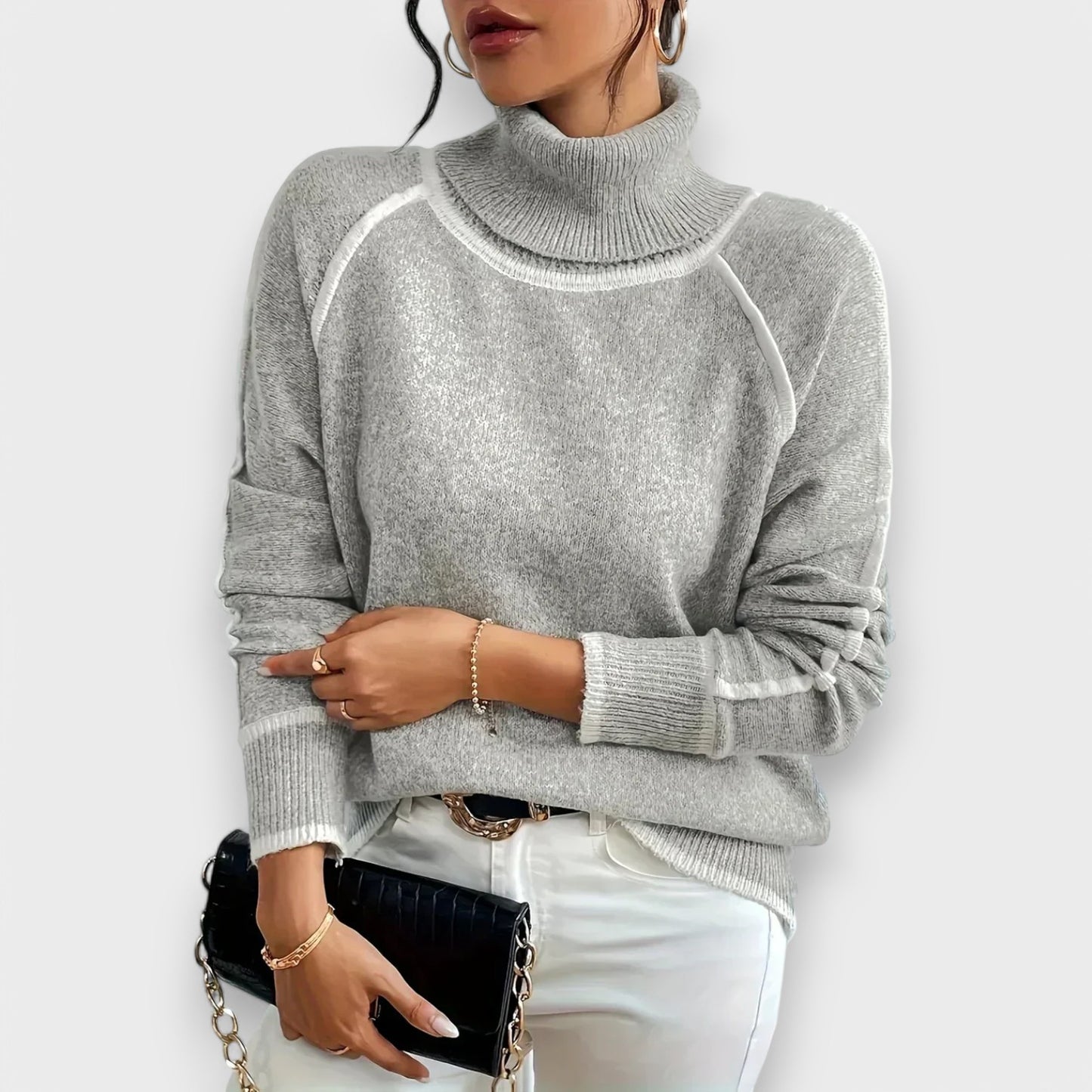 Aurora - Cozy turtleneck sweater