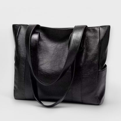 Valerie - Vintage Læder Skuldertaske