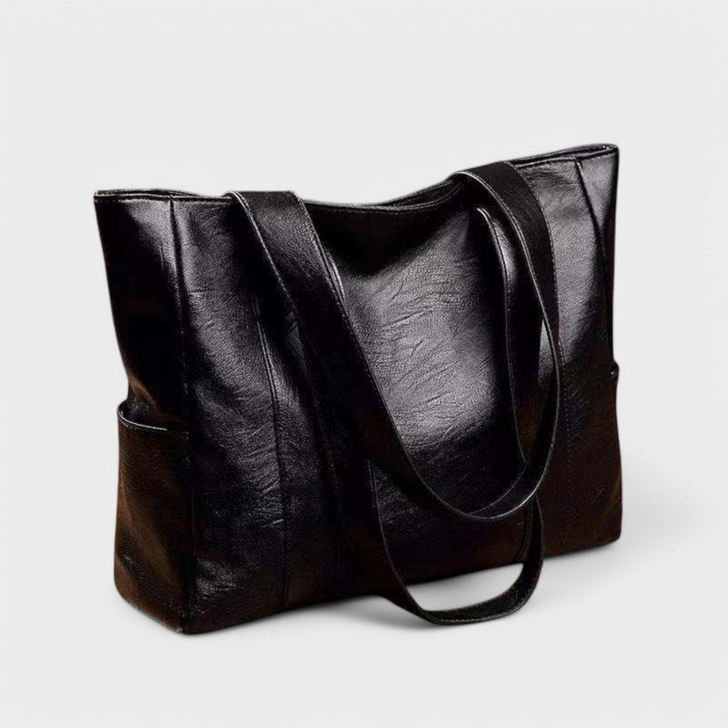 Valerie - Vintage Læder Skuldertaske