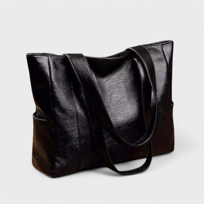 Valerie - Vintage Læder Skuldertaske