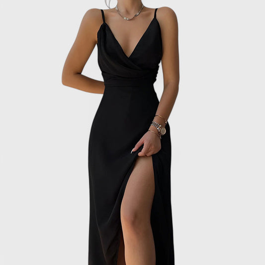 Cathleen - Elegant ærmeløs Delekjole
