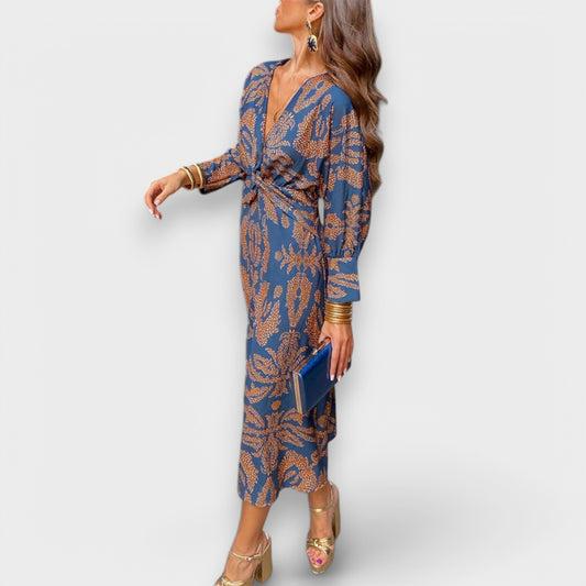 Bente - Elegante Langærmede Bodycon-Kjole
