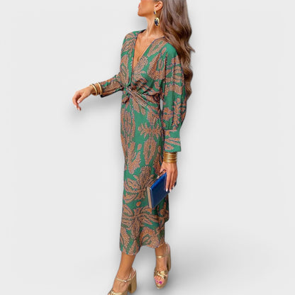 Bente - Elegante Langærmede Bodycon-Kjole