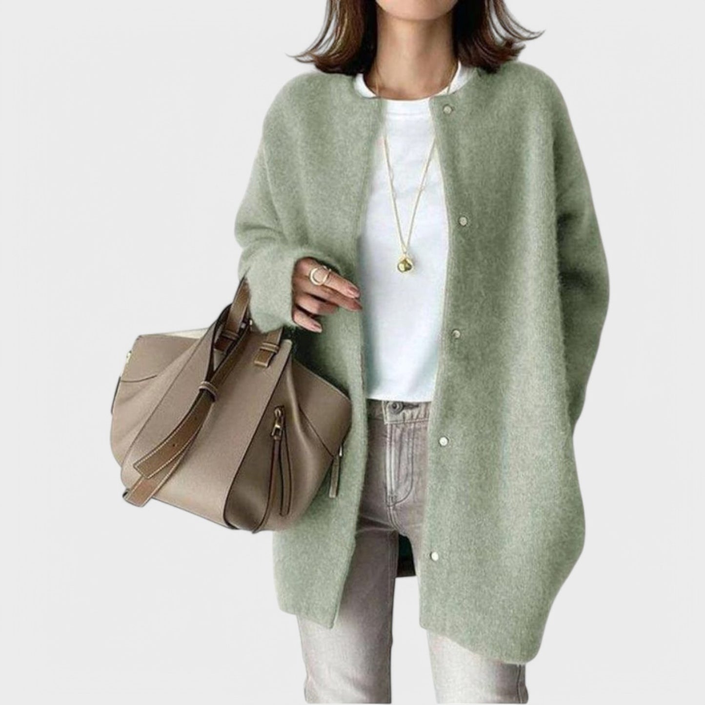 Carol - Cardigan Med Knapper Til Kvinder