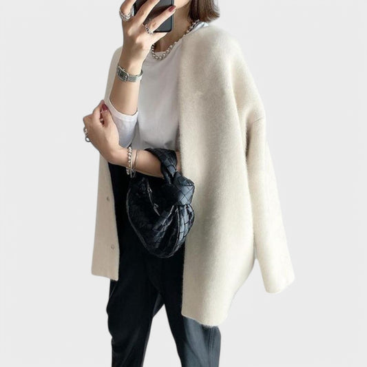 Carol - Cardigan Med Knapper Til Kvinder