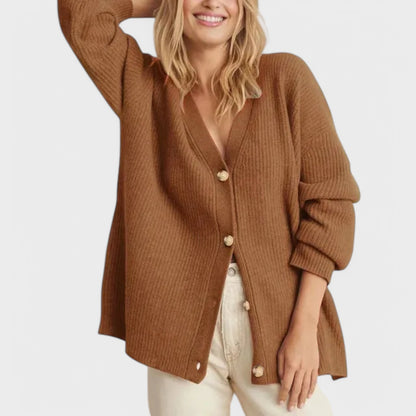 Lulu - Stilet Cardigan Med Knapper