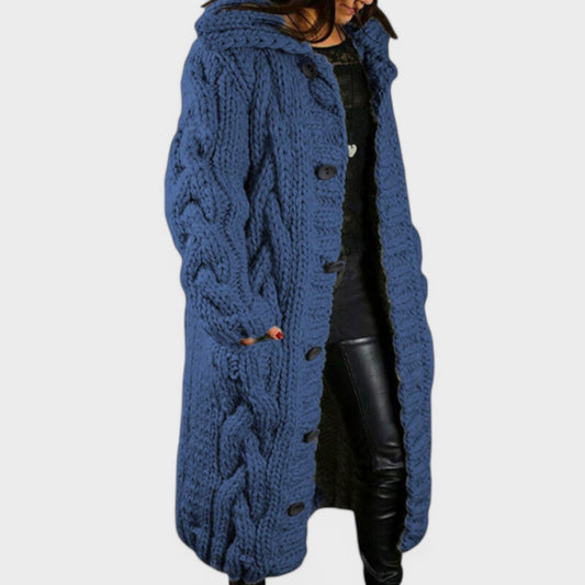 Sofia - Lang Strikket Cardigan