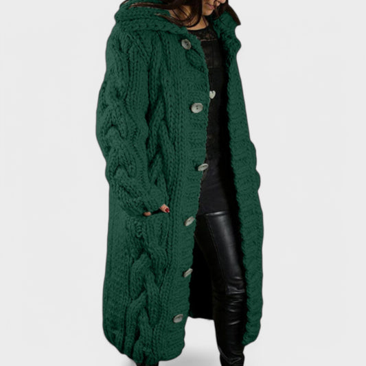Sofia - Lang Strikket Cardigan