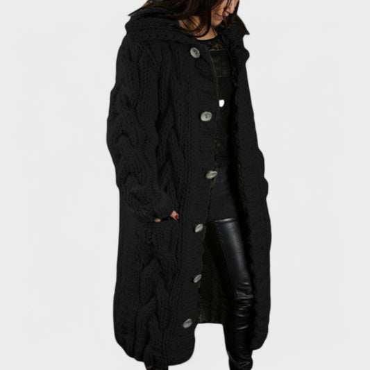 Sofia - Lang Strikket Cardigan