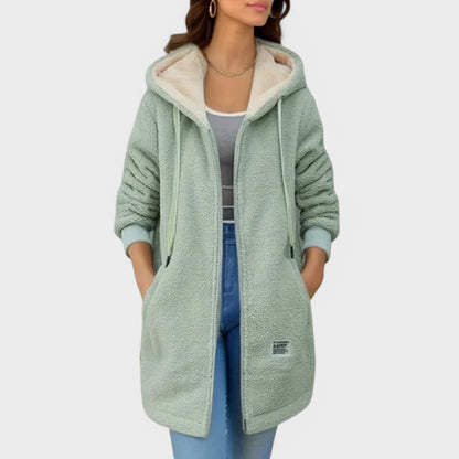 Katherine - Blød Fleece Cardigan