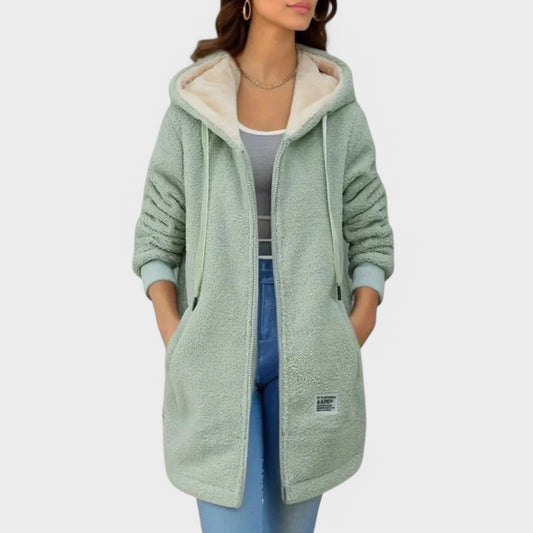 Katherine - Blød Fleece Cardigan