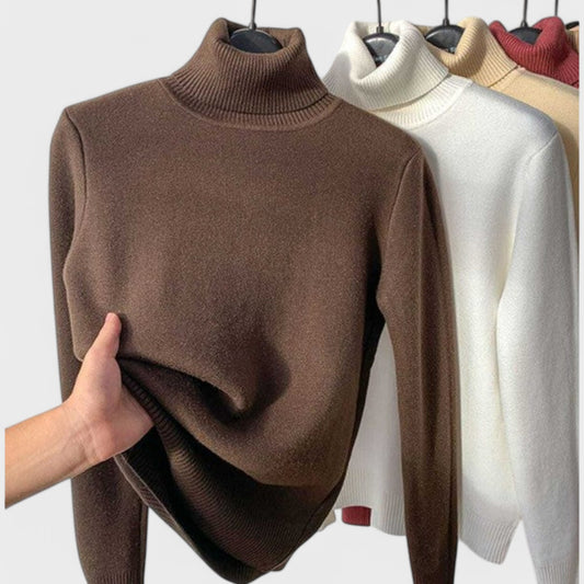 Rosine - Rullekravesweater Til Kvinder