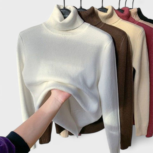 Rosine - Rullekravesweater Til Kvinder